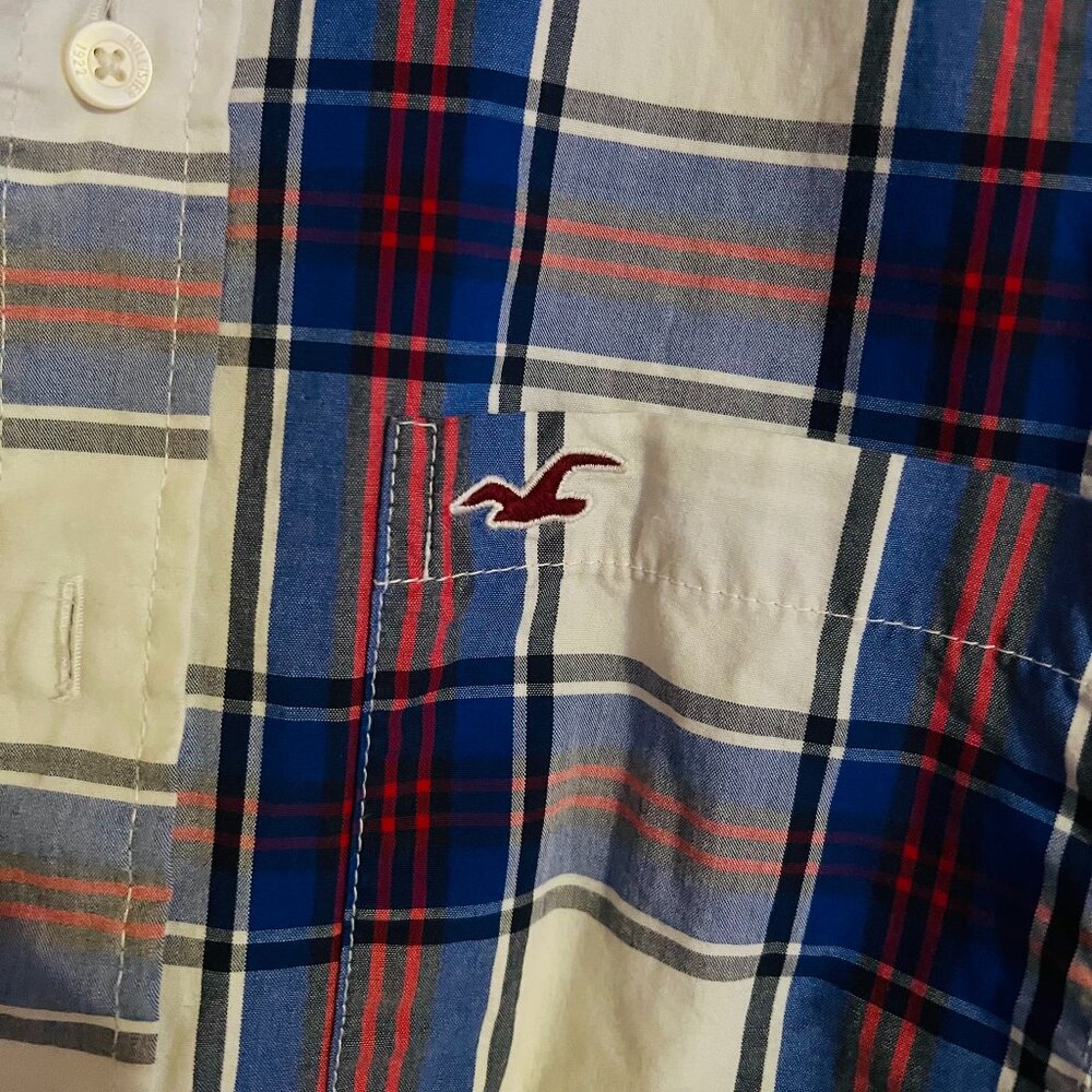 Mens Hollister button down shirt
